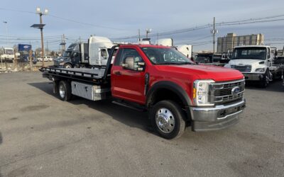 #N-3673: 2023 Ford F550 XLT w 19′ Century 10 series Carrier